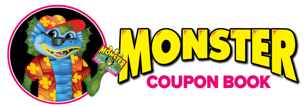 The Monster Coupon Books logo